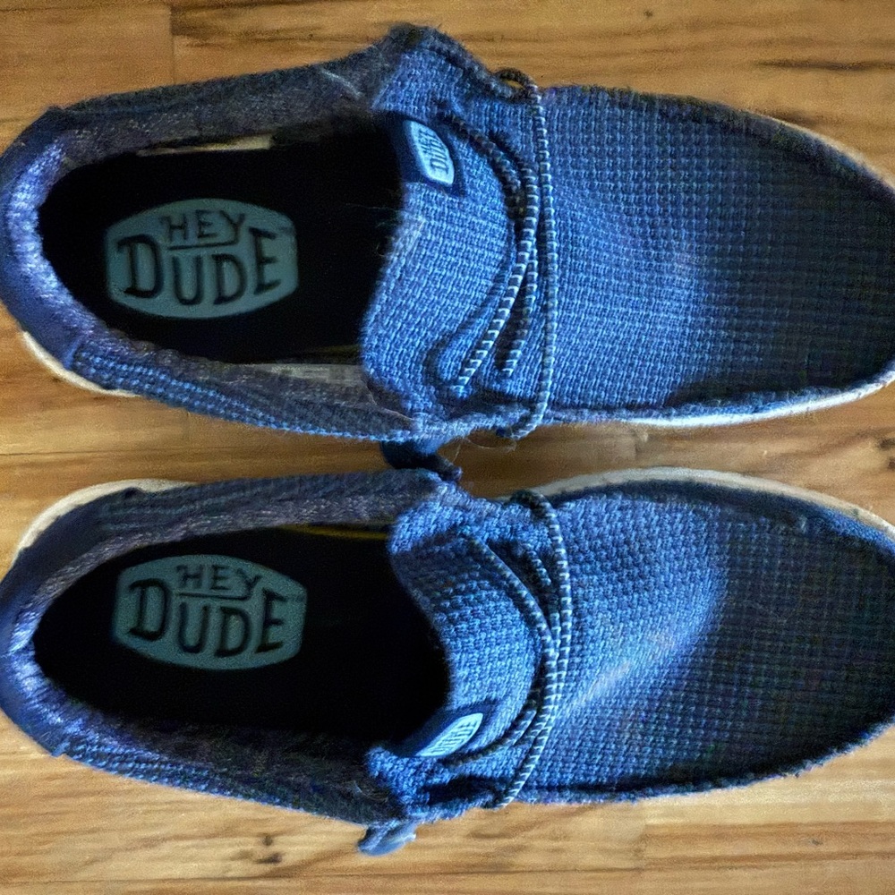 Hey Dude Blue Casual Shoes